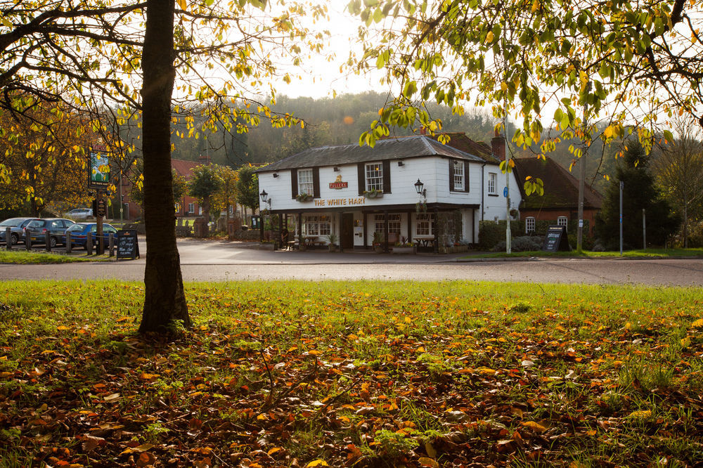 The White Hart Hotel Stockbridge  Luaran gambar