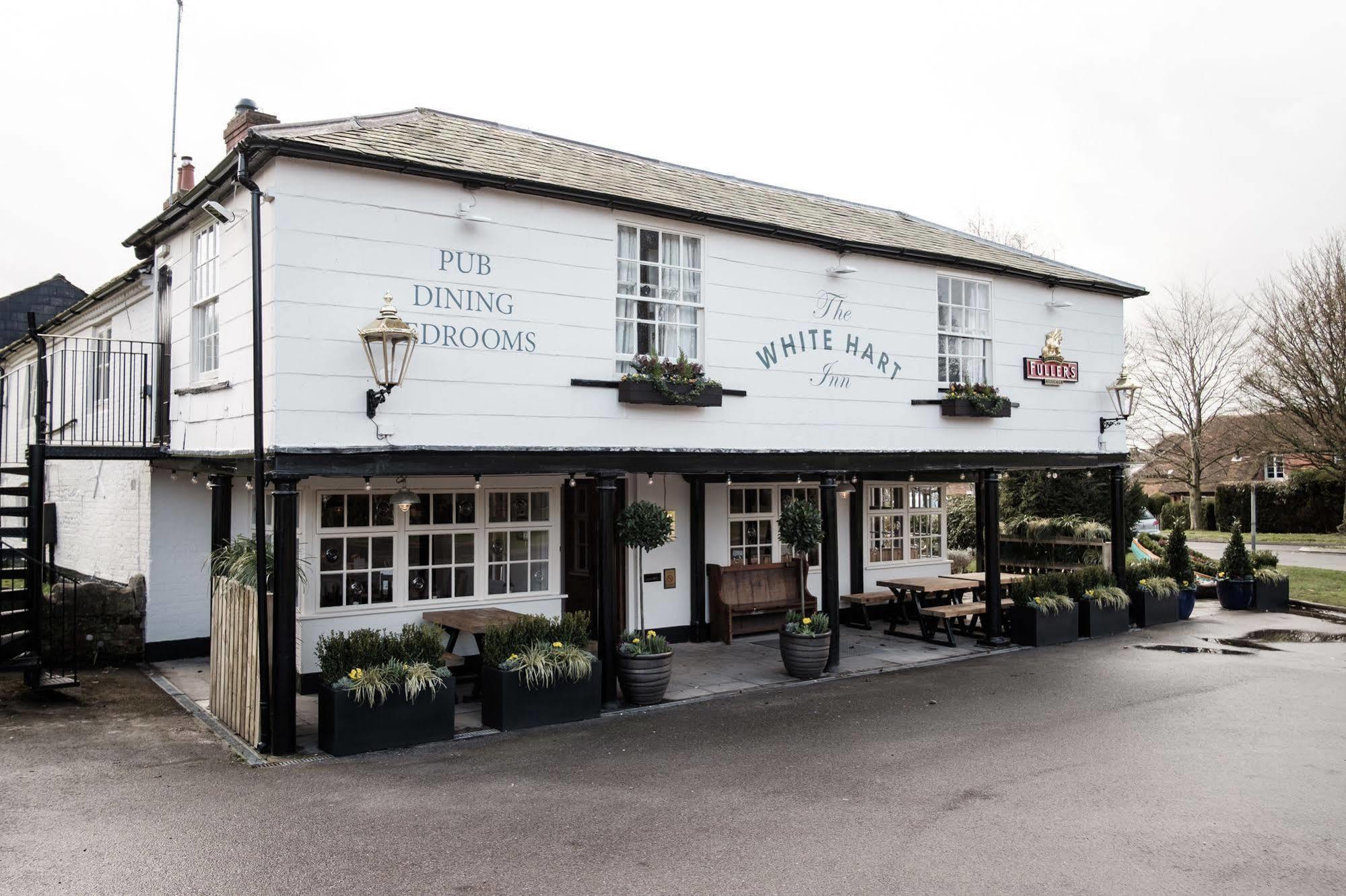 The White Hart Hotel Stockbridge  Luaran gambar