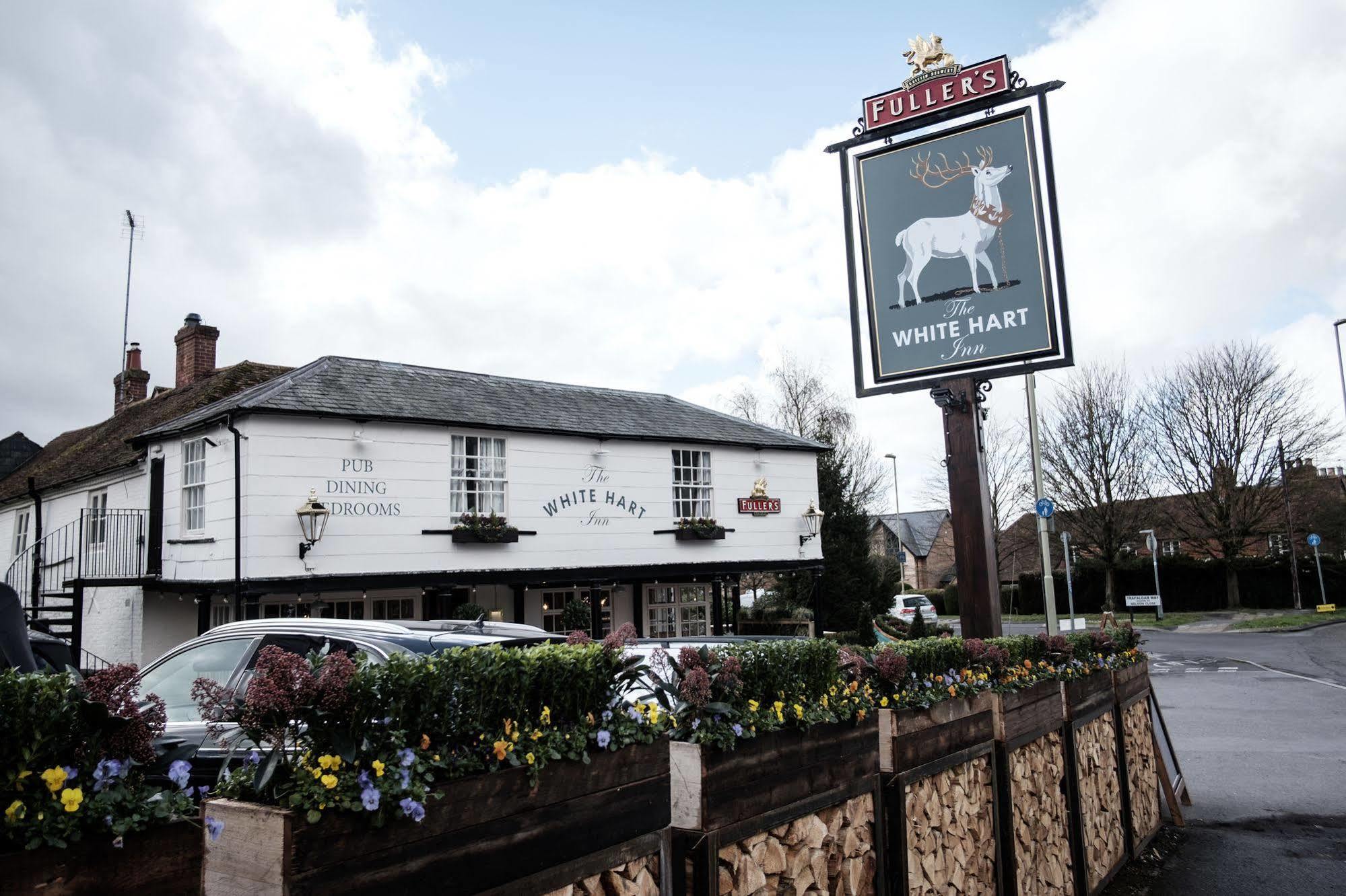 The White Hart Hotel Stockbridge  Luaran gambar